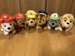 パウ・パトロール ぬいぐるみ　6体セット