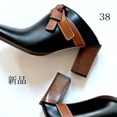 本日お値下げ新品未使用　THE ROW BARE SANDAL SAND 38 Bare Sandal Black in Leather – The Row