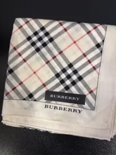 新品 バーバリー BURBERRY ノバチェック チェック ハンカチ