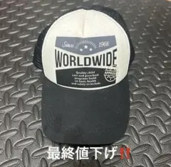 WORLDWIDE トラッカーキャップ グレー/ブラック