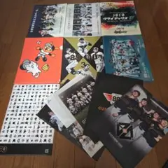 野球クリアファイルセット