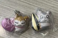 とっとこハム太郎　スイングマスコット　こうしくん　マフラーちゃん　ガチャガチャ