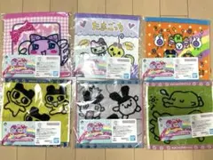 たまごっち　一番くじ　ハンドタオル6枚