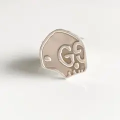 【美品・激レア】グッチ GUCCI 指輪 ゴーストリング GG ドクロ ガイコツ