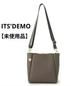 【未使用品】 ITS'DEMO ミニショルダーバッグ 軽量 合成皮革