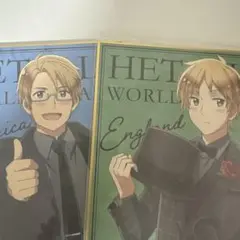 ヘタリア アメリカ イギリス ブラックフォーマル 色紙