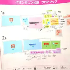 フロアガイド 100枚 百貨店 イオン モール 処分価格 フロアガイド 100枚 百貨店 イオン モール 処分価格