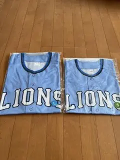 【新品・未使用2枚セット】LIONS ユニフォーム Lサイズ Sサイズ 各1枚