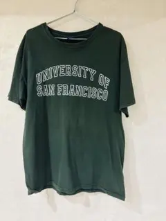 古着 グリーン　Tシャツ Lサイズ