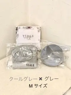 ヴィアージュナイトブラ　VIAGE クールグレー/グレー　Mサイズ