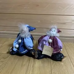 ピエロ　人形　オルゴール　星の王子様
