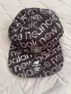 new balance ゴルフキャップ 黒/白