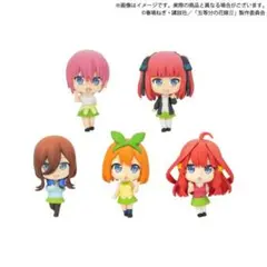 五等分の花嫁　フィギュア　一花　二乃　三玖　四葉　五月