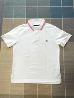 adidas ポロシャツ XL ホワイト美品