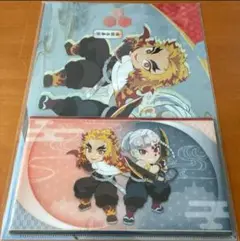 鬼滅の刃 ヒノカミ血風譚2 特典 クリアファイル　マルチケース4種 セット ゲオ
