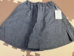 【新品】ベルメゾン　スカート　インナーパンツ付き　110
