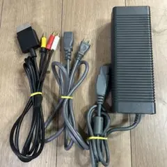 Microsoft Xbox 360 ACアダプター 電源コード 3色ケーブル