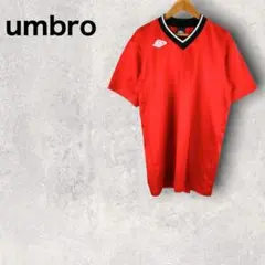 umbro デサント 半袖アンダーウェア【M】レッド赤 メンズ インナー