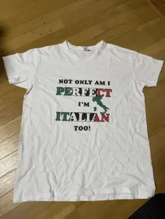 イタリア　Tシャツ　ホワイト