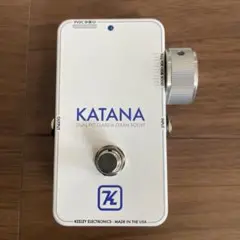 自作カタナ・クリーンブースト/Mシルバー/ケース直接印刷仕様 自作カタナ・クリーンブースト/Mシルバー/ケース直接印刷仕様