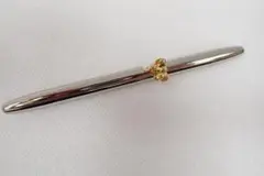 未使用品 MIKIMOTO ミキモト 真珠付 回転式 ボールペン リボンB1-A