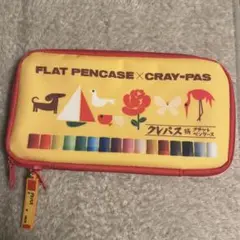 クレパス柄 ペンケース