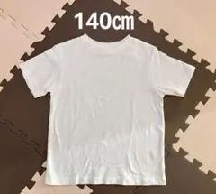 GU 140㎝ ホワイト半袖Ｔシャツ