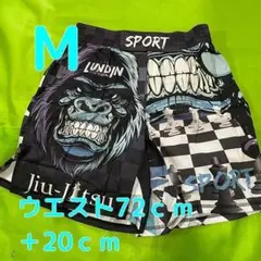 ファイトショーツ Ｍ　ゴリラ柄 バトルパンツ ＭＭＡ　 ムエタイ