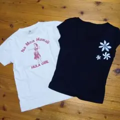 フラダンスTシャツ　2枚セット