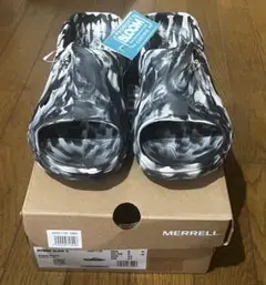 MERRELL ハイドロスライド 2 メレル　サンダル　ブラックホワイト