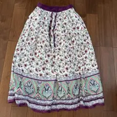 フレディクルールーエスニックロングスカート