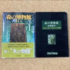 森の博物館・森の博物館現物標本　2冊セット