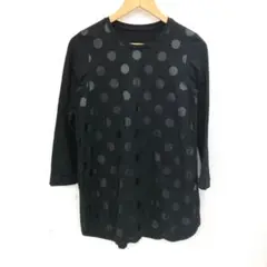 HIROKO BIS ESSENTIEL 水玉 ひざ丈ワンピース ドット