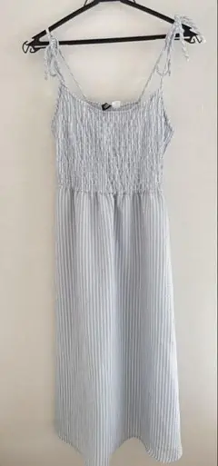 H&M ストライプ　ワンピース