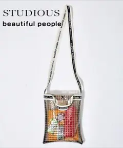 美品★beautiful people STUDIOUS別注バッグ 0802