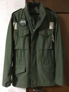 Stussy ✖️ ALPHA M-65 ミリタリージャケット ライナー付き STUSSY(ステューシー) / STUSSY×ALPHA 25周年記念/コラボMA-1