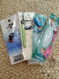 懐かしいストラップセット