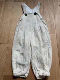 西松屋アイボリー オーバーオール サイズ90