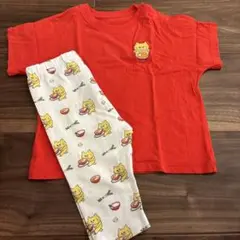 ユニクロ ノラネコぐんだん Tシャツ ボトムス セット 90㎝