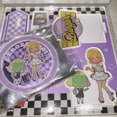 ケロロ　キャラウムカフェ　アクリルコースター&ミニアクリルジオラマ　ケロロ&モア
