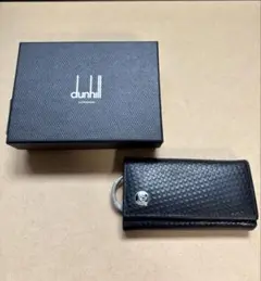 【訳有り】dunhill ダンヒル キーケース 6連 レザー　ブラック