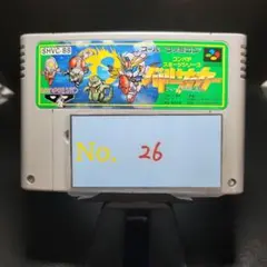 【バトルサッカー】メンテナンス済み【26】スーパーファミコン　ソフト