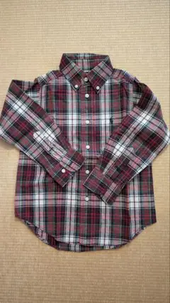 Ralph Lauren チェック柄シャツ 4/4T