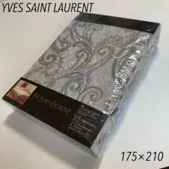 イヴ・サンローラン　フリル付　掛け布団カバー　175×210(セミダブルロング)