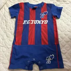 F.C.東京 ストライプロンパース　80