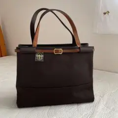 ❇️お値下げ❇️《新品未使用》レディースハンドバッグ　濃茶