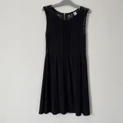 DIVIDED by H&M ブラック ノースリーブ ワンピース