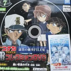 名探偵コナン TVアニメコレクションDVD 漆黒の衝突FILE集 8個入りBOX