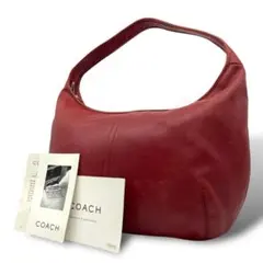COACH コーチ ハンドバッグ レザー レッド 赤　9221 ホーボー 2025年最新】コーチ 9221の人気アイテム - メルカリ