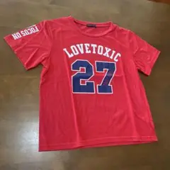LOVETOXIC レッド Tシャツ Lサイズ